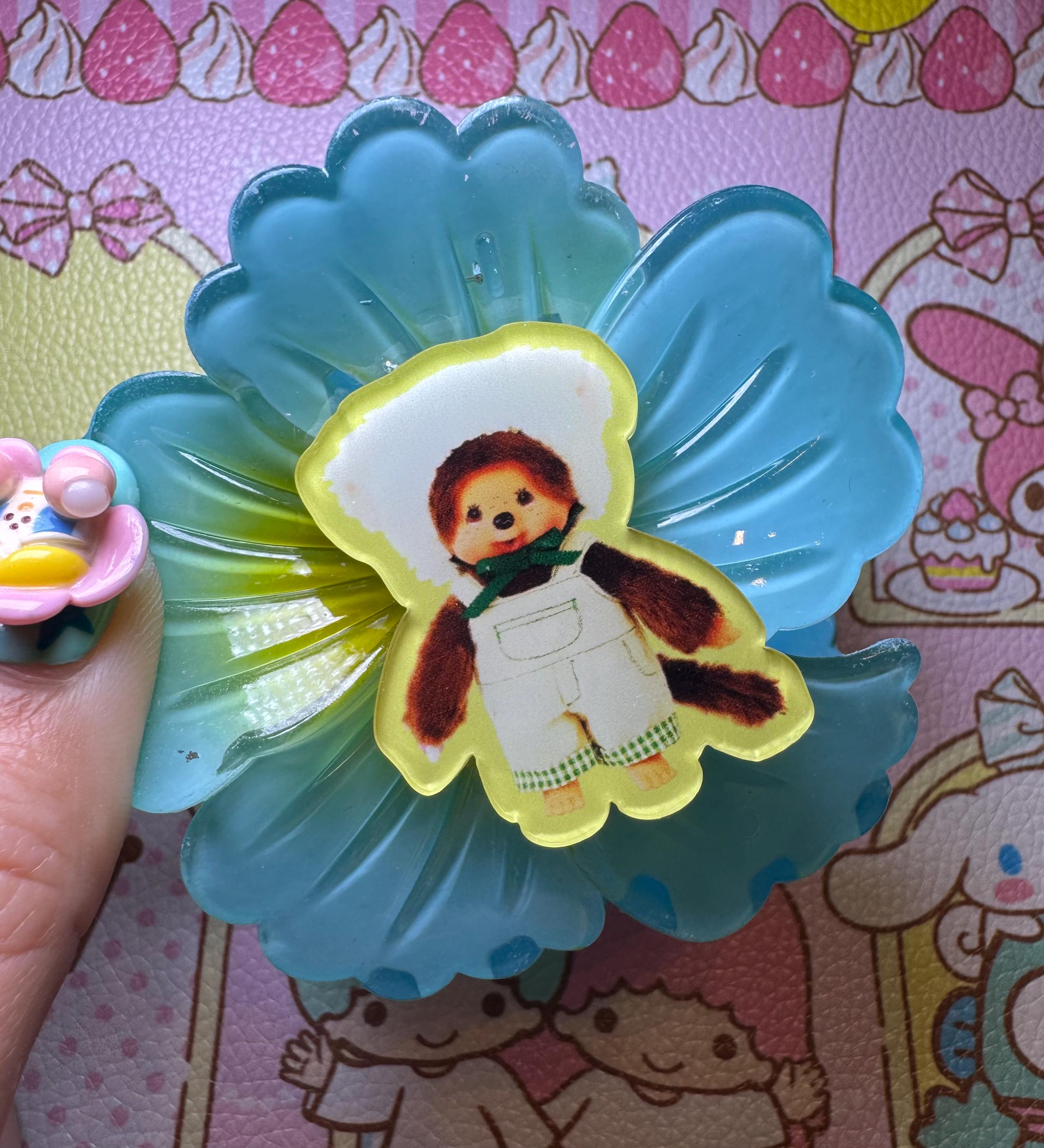 Blue Monchhichi - Etsy