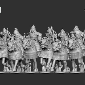 Mongol Cavalry (Ten Kingdoms) 10mm/15mm/20mm/28mm/32mm