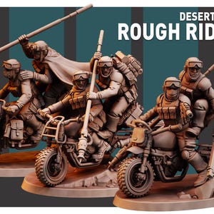 Desert Hawks Roughriders (Red Pilgrim) 28mm/32mm