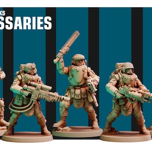 Desert Hawks Janissary Veterans (Red Pilgrim) 28mm/32mm