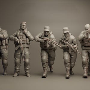 Mosul SWAT Team (TurnBase Miniatures) 28mm/32mm/54mm/75mm