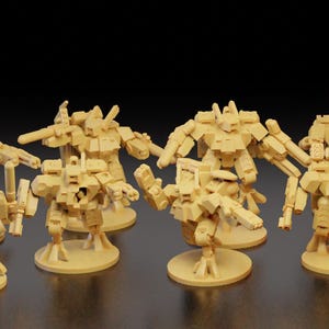 Sattota Mechs (Wake&#39;s Emporium) 6mm/8mm/10mm/15mm/20mm