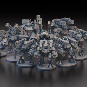 Sattota AT Mechs (Wake&#39;s Emporium) 6mm/8mm/10mm/15mm/20mm