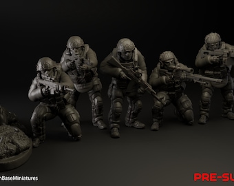 Russian Mercenaries (TurnBase Miniatures) 28mm/32mm/54mm/75mm