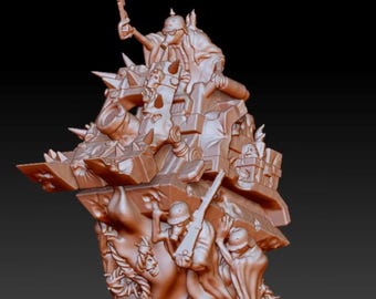 Dieselpunk Heretic Ghost Warband (Maxi Yagamii)