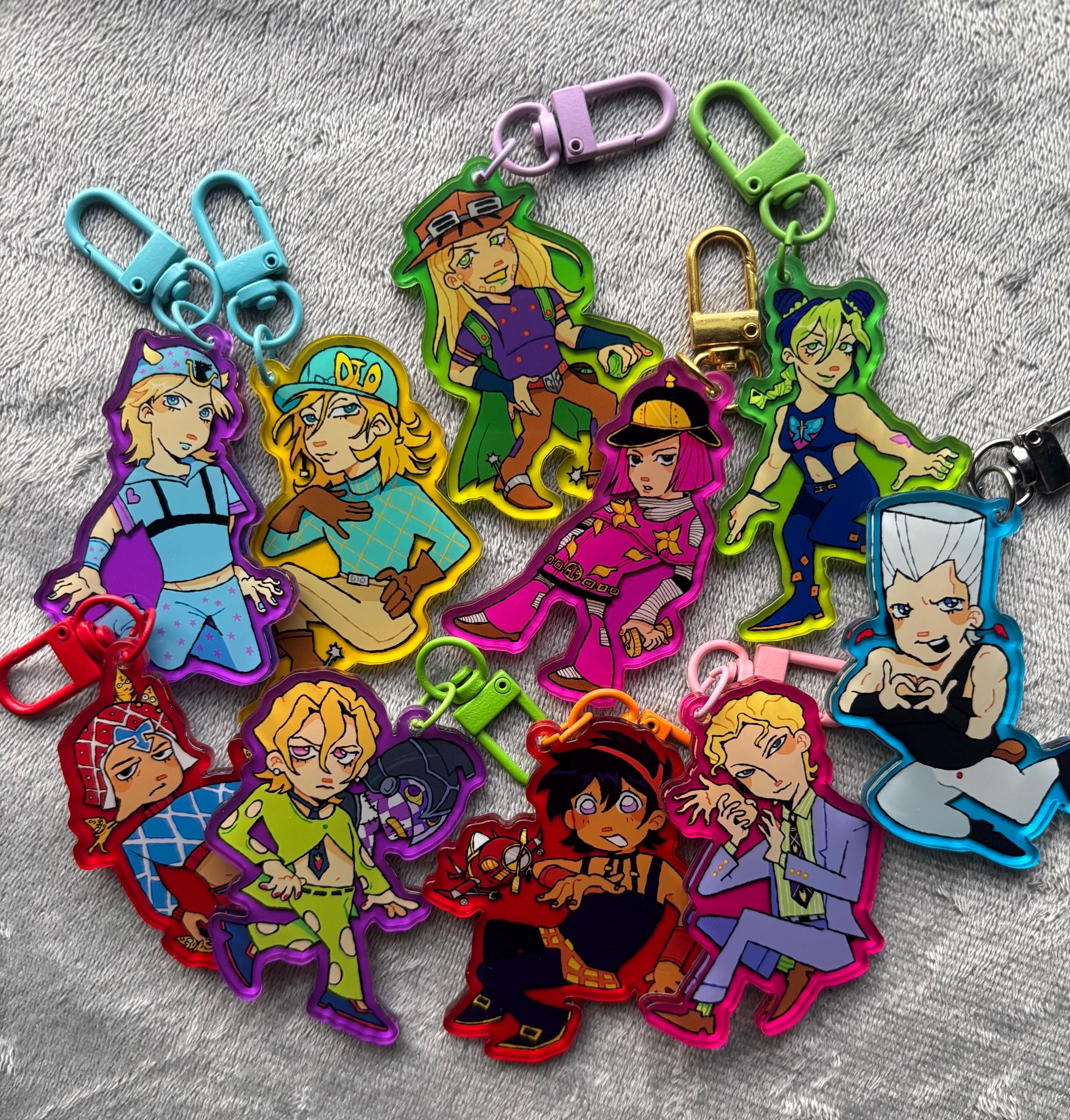 Yoshikage Kira Keychain - Etsy