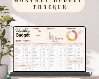 月間予算トラッカー