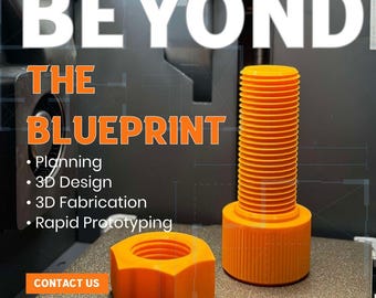 Custom 3D Printing | FDM & Resin Models | Prototypes | CAD Design Services | Personalized Creations