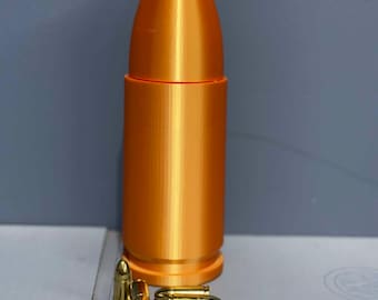 Elegante contenedor de almacenamiento de balas de 9 mm: varios tamaños, diseño único, organización funcional, munición
