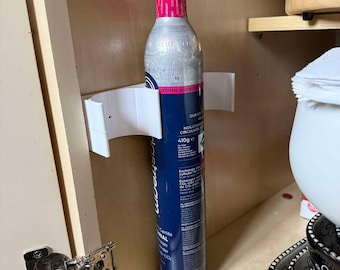 SodaStream CO2-tankhouder: universeel flessenrek voor carbonatatiesystemen en frisdrankmakers