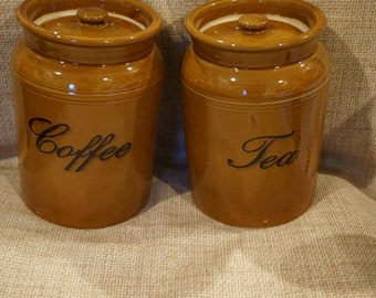 coffee and tea canister sets