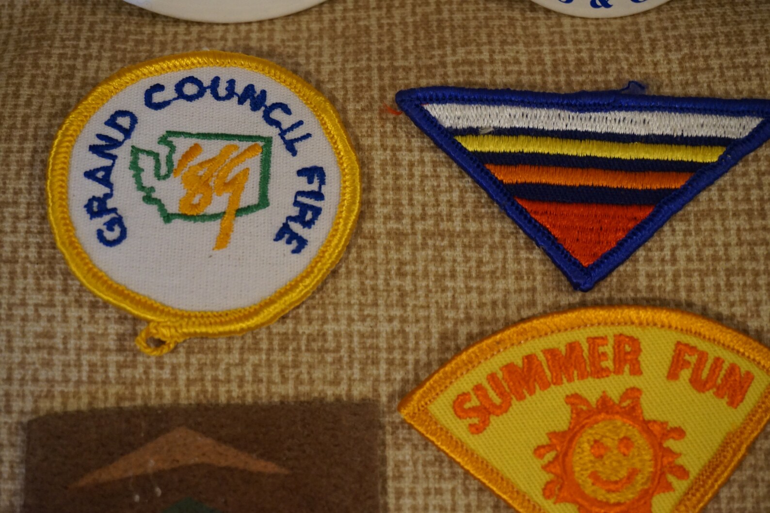 1980's Camp Fire Girls Badges and Buttons/ Vintage Camp Etsy