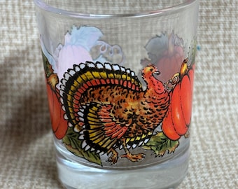 Vintage Thanksgiving Turkey Pumpkins Votive Holder/Holder/Candle Holder/Fall Decor