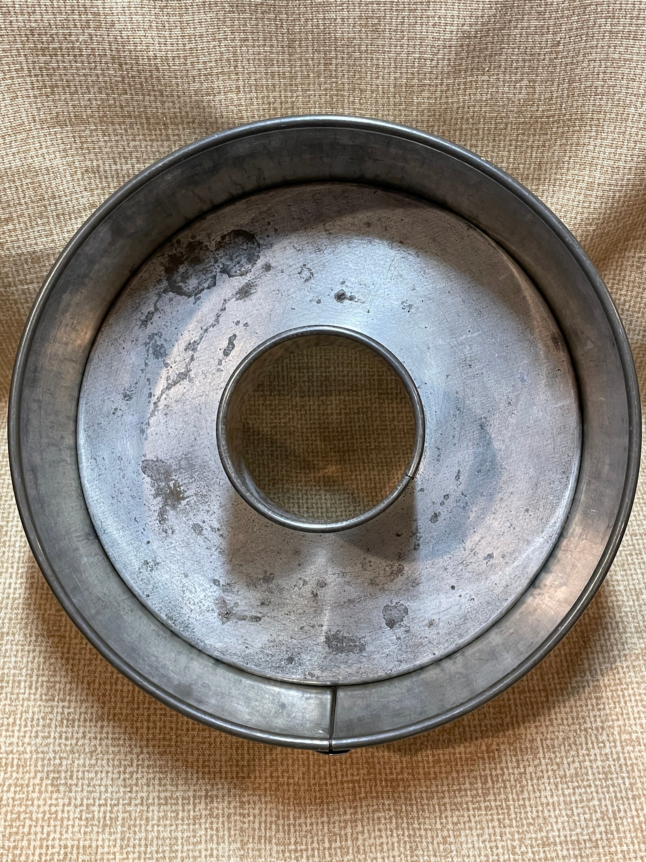  Zenker Tin Plated Springform Pan, 10-Inch Diameter, Silver:  Home & Kitchen