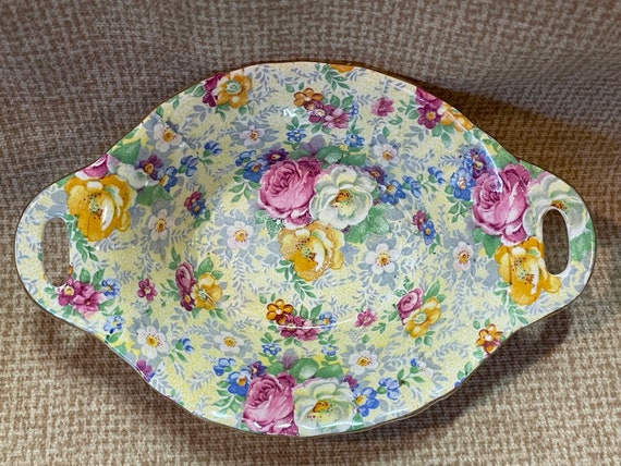 Rose Time Chintz Lord Nelson Plate (TRE) Rose Time Chintz Lord Nelson Plate (TRE)