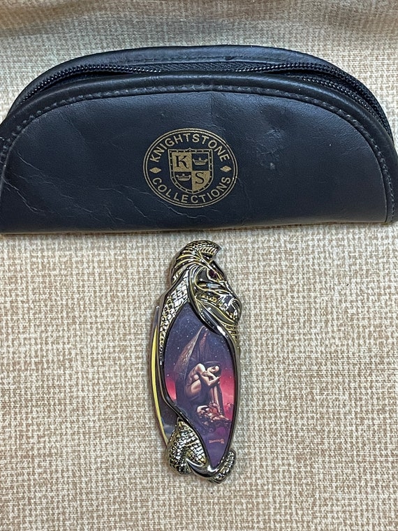 Franklin Mint Boris Vallejo Knightstone Collection Dragon Etsy