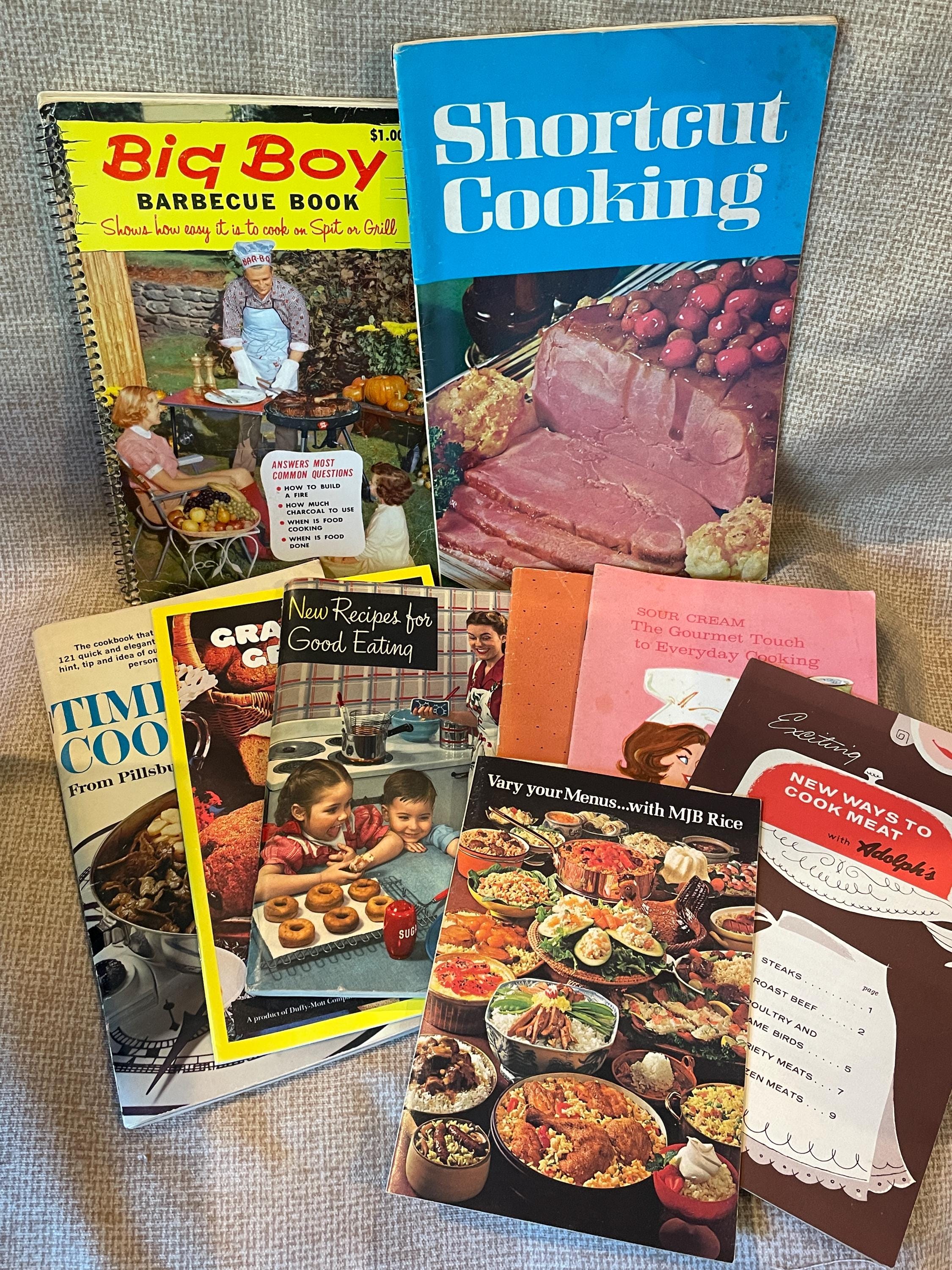 50's Spiral Bound Big Boy Barbecue Book - Etsy