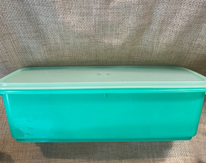 Vintage Tupperware Celery Keeper 3 Piece Green Set/celery Keeper