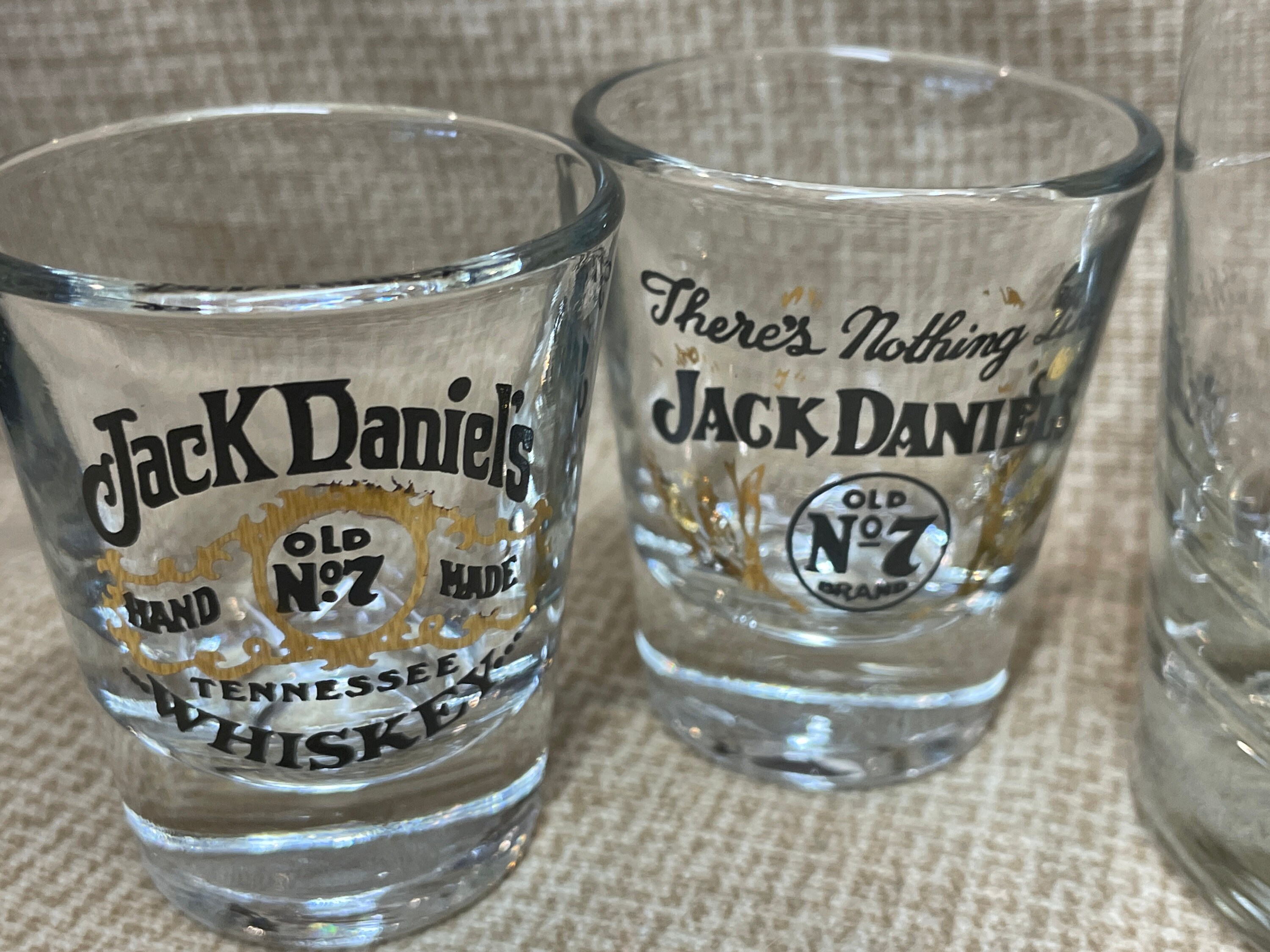 ヴィンテージ ジャックダニエル グラスとショットグラス 5個セット