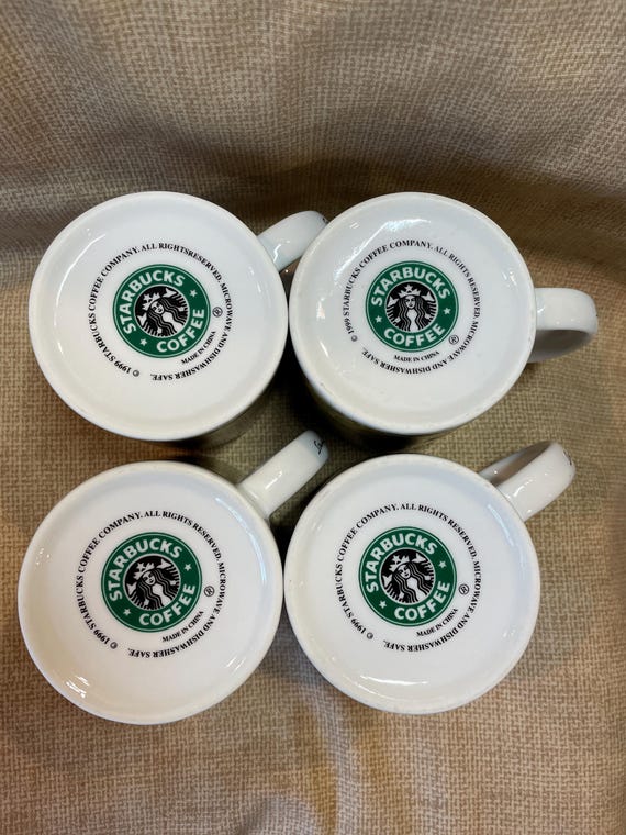 Vintage 1999 Starbucks Coffee Signature Swirl Mug/large Coffee Mug