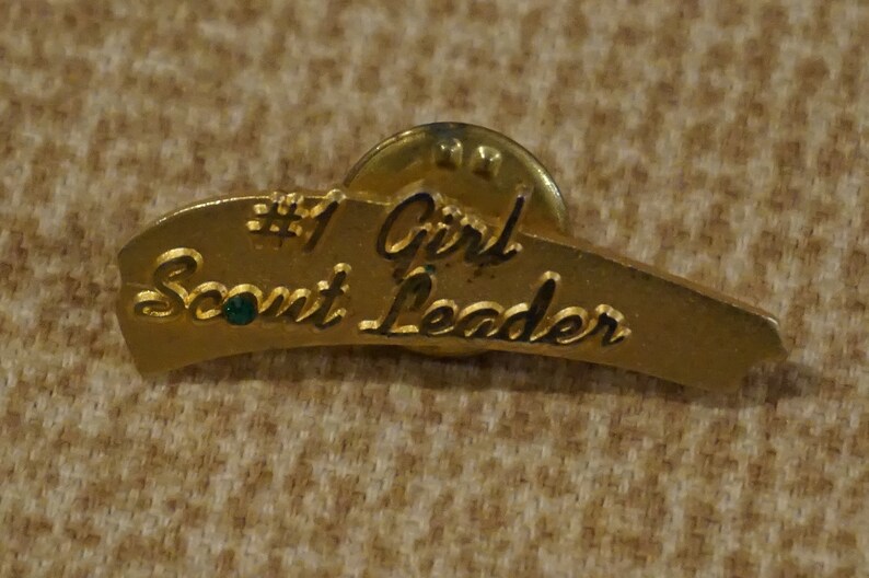 Vintage Girl Scout Pin and Badge/1950s Intermediate Girl Scout Etsy