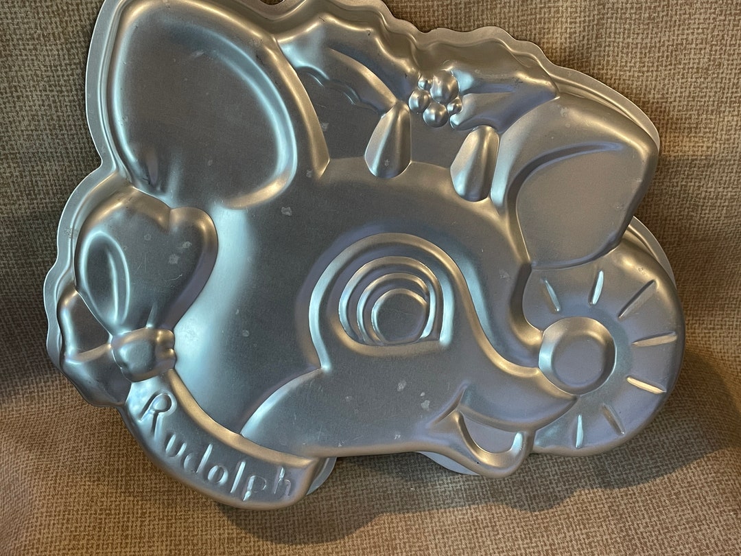 Vintage 1981 Wilton Rudolph the Reindeer Cake Pan/wilton Etsy