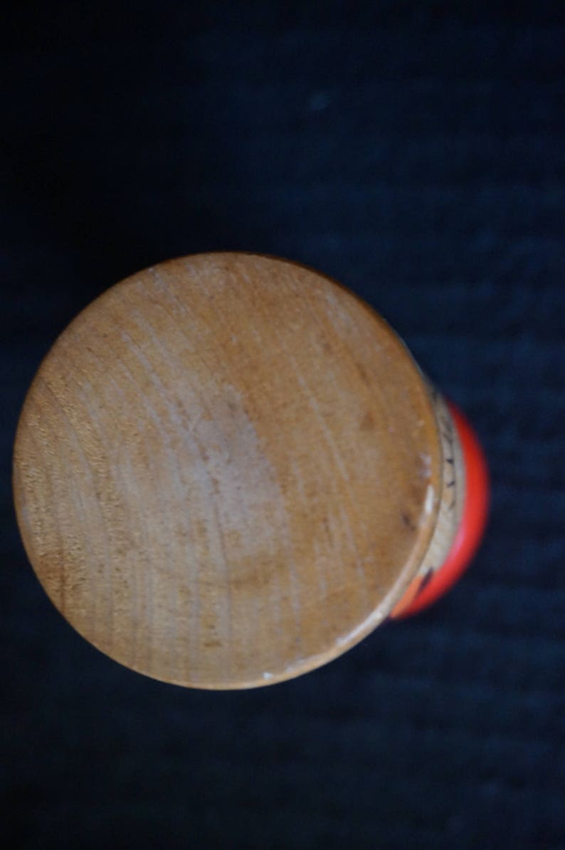 Vintage Wooden Peppy Pepper Shaker Kitschy Kitchen Pepper Shaker Wood Pecker Wood Ware