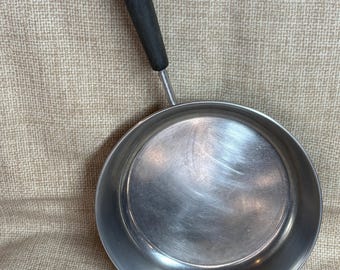 Vintage Revere Ware 8" Frying Pan/Copper Bottom 1801 Revere Ware Frying Pan/Individual Revere Ware Frying Pan/Rare Revere Ware Pan