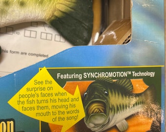 Big Mouth Billy Bass – Poisson Chantant Gemmy – 2 Chansons – 1999