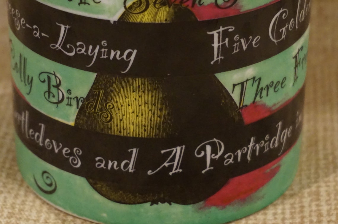 Vintage Starbucks 12 Days of Christmas Mug/seasons Greetings Etsy