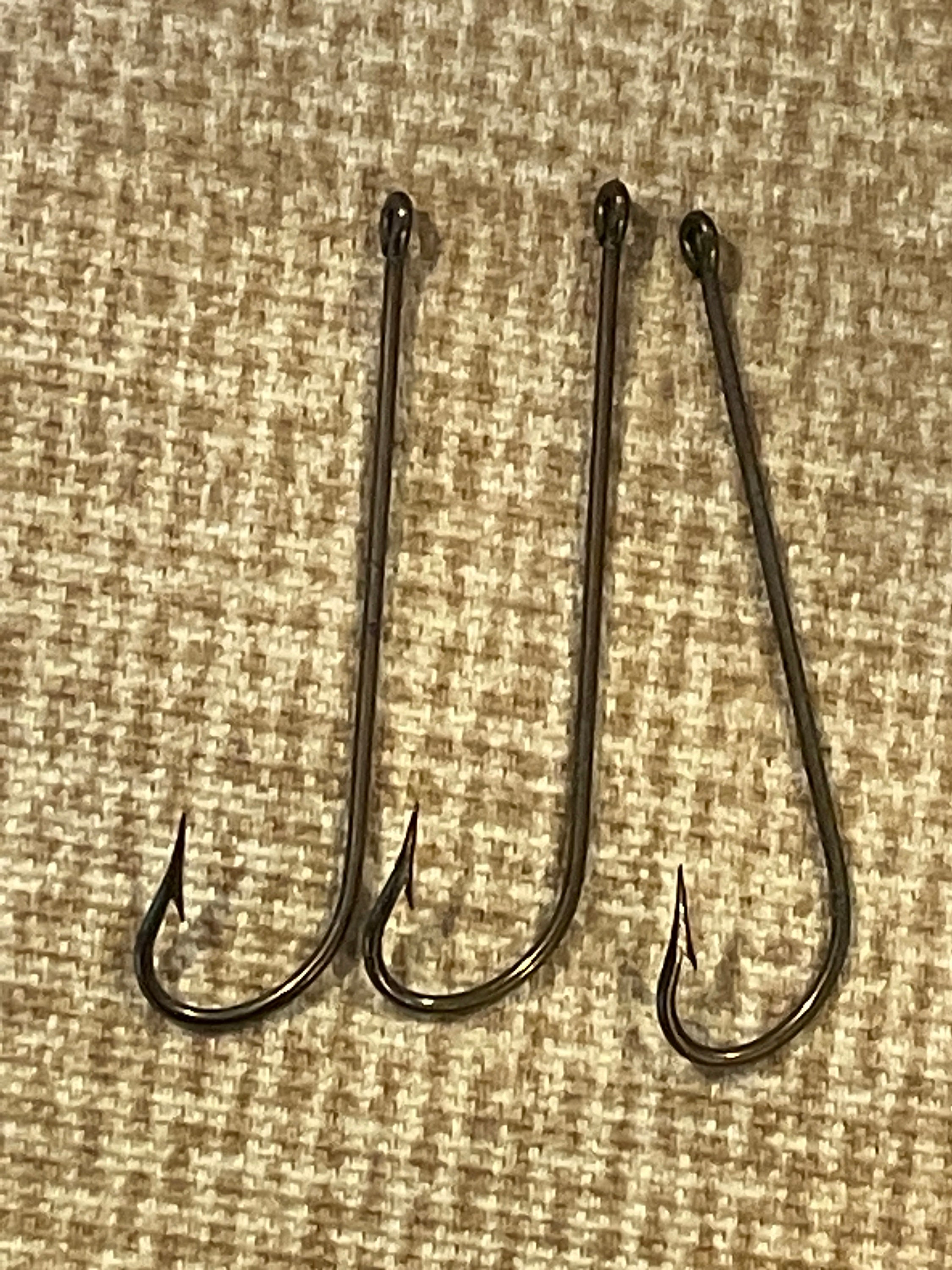 Vintage Mustad 3191 size 3/0 Hooks Made In Norway Mustad & Son USA