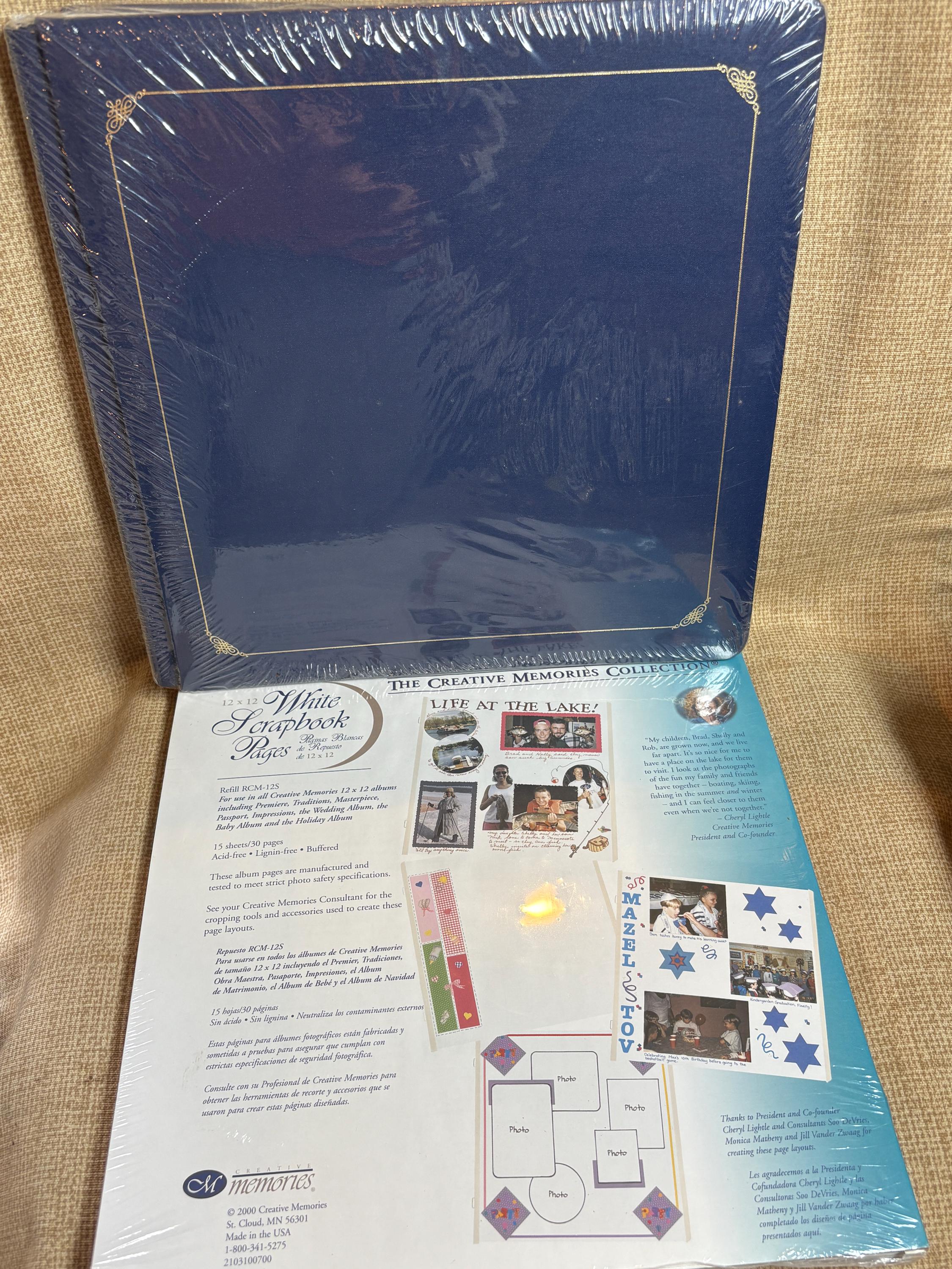 Creative Memories 12インチペーパー色々セット 【公式通販】