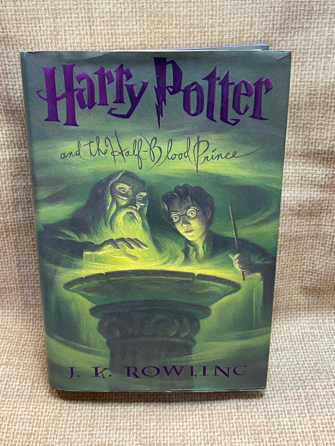Harry Potter and the Half Blood Prince by J K Rowling/first Edition Hardback/harry Potter Book 6