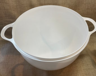 Vintage Tupperware Thatsa Bowl 2377B Fix N Mix 42 Cups/Extra Large Tupperware Mixing Bowl/White Thatsa Bowl/Mixing Bowl/White Bowl