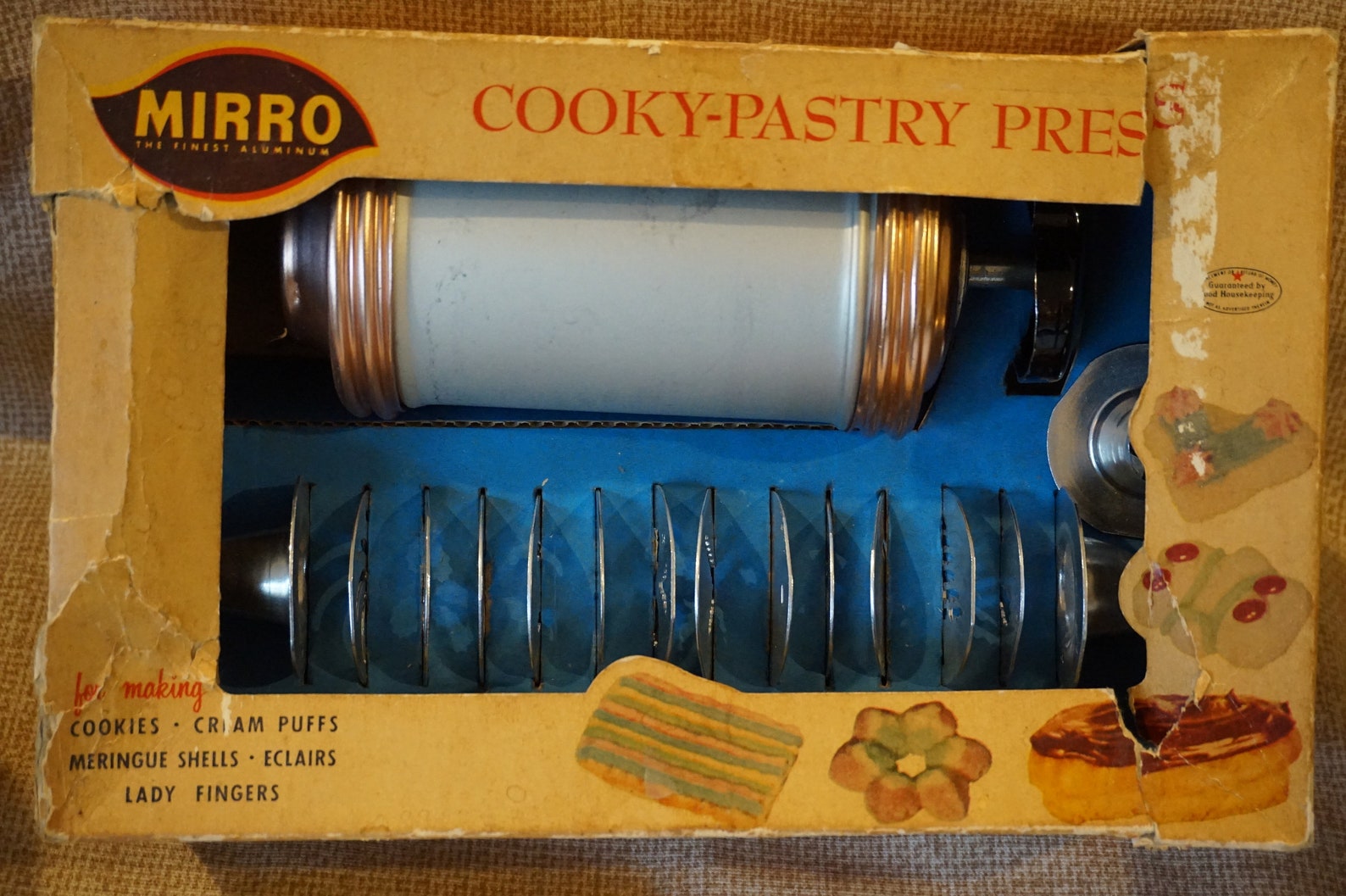 Vintage Mirro 358AM Cooky Pastry Press/Mirro Cookie Press Etsy
