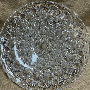 フェントンミルクガラスバスケットdaisy & button pattern Vintage