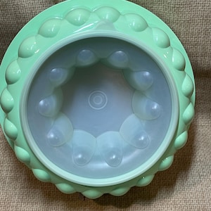 Vintage Tupperware Mint Green 1202-6 Jell-O Ring Mold/Tupperware Dessert Mold/Jello Mold/Kitchen Tupperware/70&#39;s Tupperware/Ice Mold