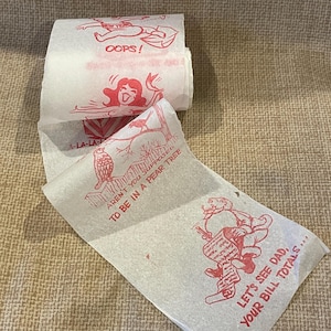 Carta igienica vintage natalizia umoristica/Carta igienica natalizia umoristica piccante/Decorazioni per le feste/Decorazioni per il bagno/Carta igienica divertente/Natale
