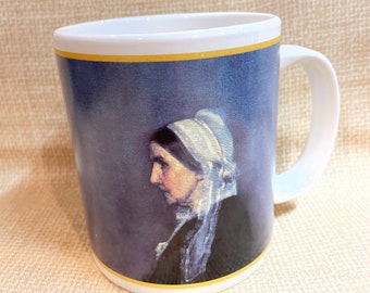 Vintage Cafe Arts Whistler's Mother Coffee Mug/Cafe Arts Coffee Mug/Whistler's Mother/Art/Drinking/Coffee