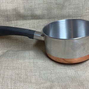 Revere Ware 1 1/2 QT Saucepan/1 1/2 Quart/Revere Ware/Copper Bottom Revere Ware/Cooking Pot/Stove Top
