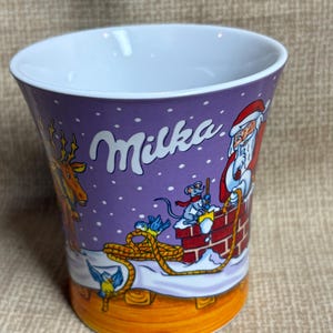 Vintage Milka Weihnachtsbecher Edition No. 6 Christmas Coffee Mug