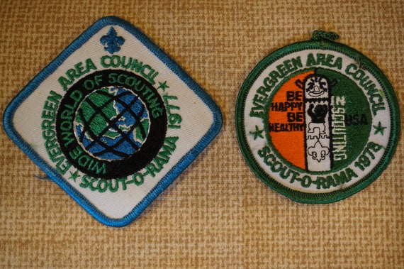 Vintage 1977-78 Boy Scout Scout O Rama Patches/Sc… - image 1