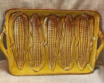Vintage MCM California USA Serving Tray/Corn Pattern - Etsy 日本