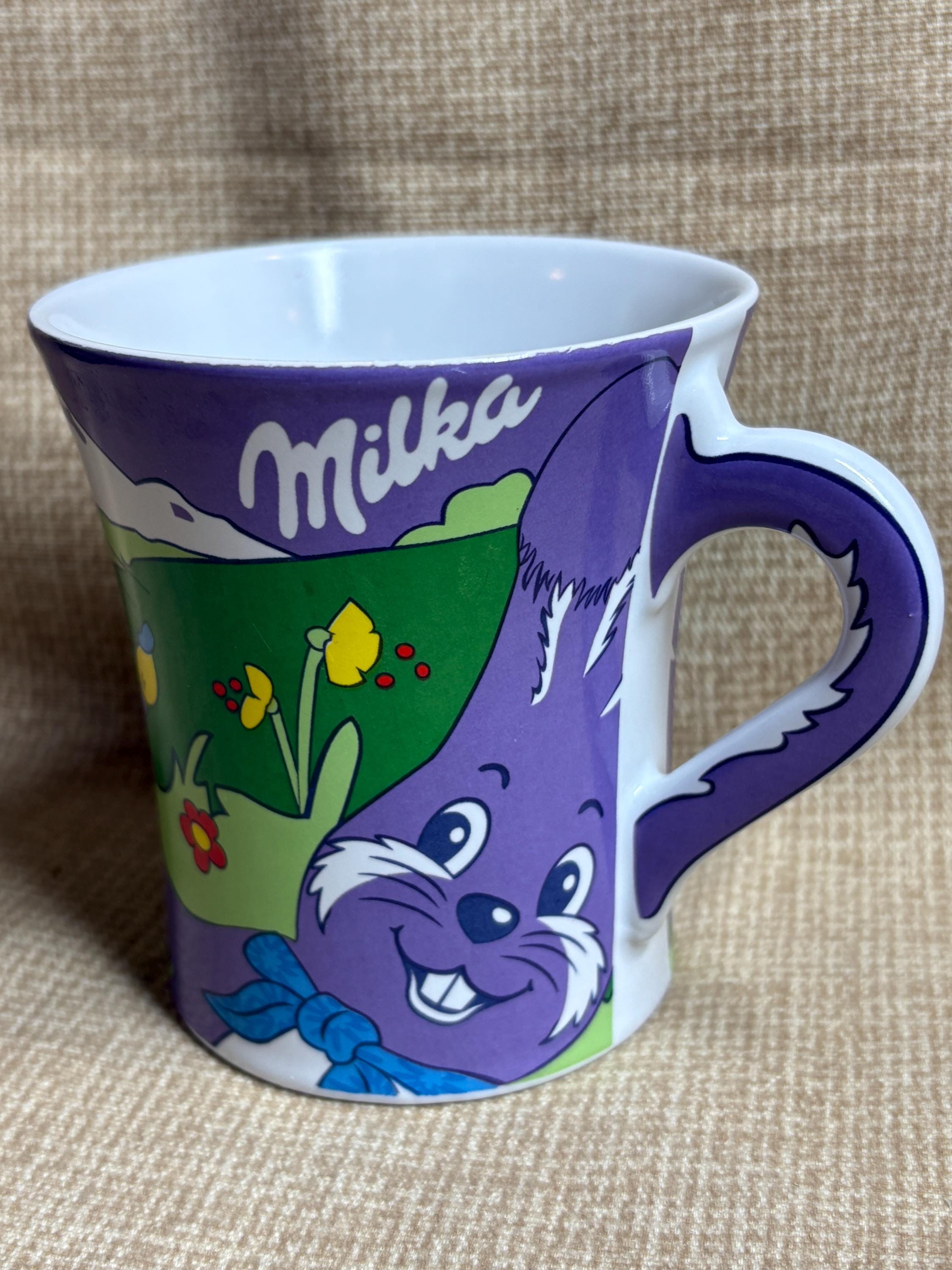 Vintage Milka Osterbecher Edition No. 1 Easter Bunny Coffee Mug
