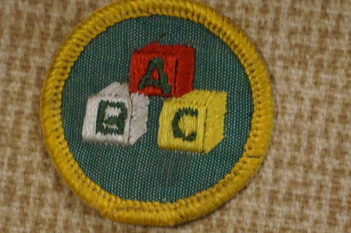 Vintage Girl Scout Pin and Badge/1950s Intermediate Girl Scout Etsy