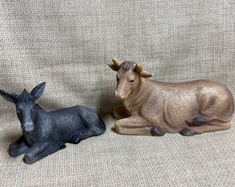 Kirkland Signature Donkey Cow Replacement,Nativity,Manger Animal,Christmas,Holy Family