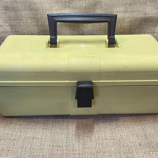 Vintage My Buddy Fishing Tackle Box/Fishing Organizer/Tackle Box/My Buddy No. 831 Tackle Box/Fishing/Rectangle Fishing Tackle Box