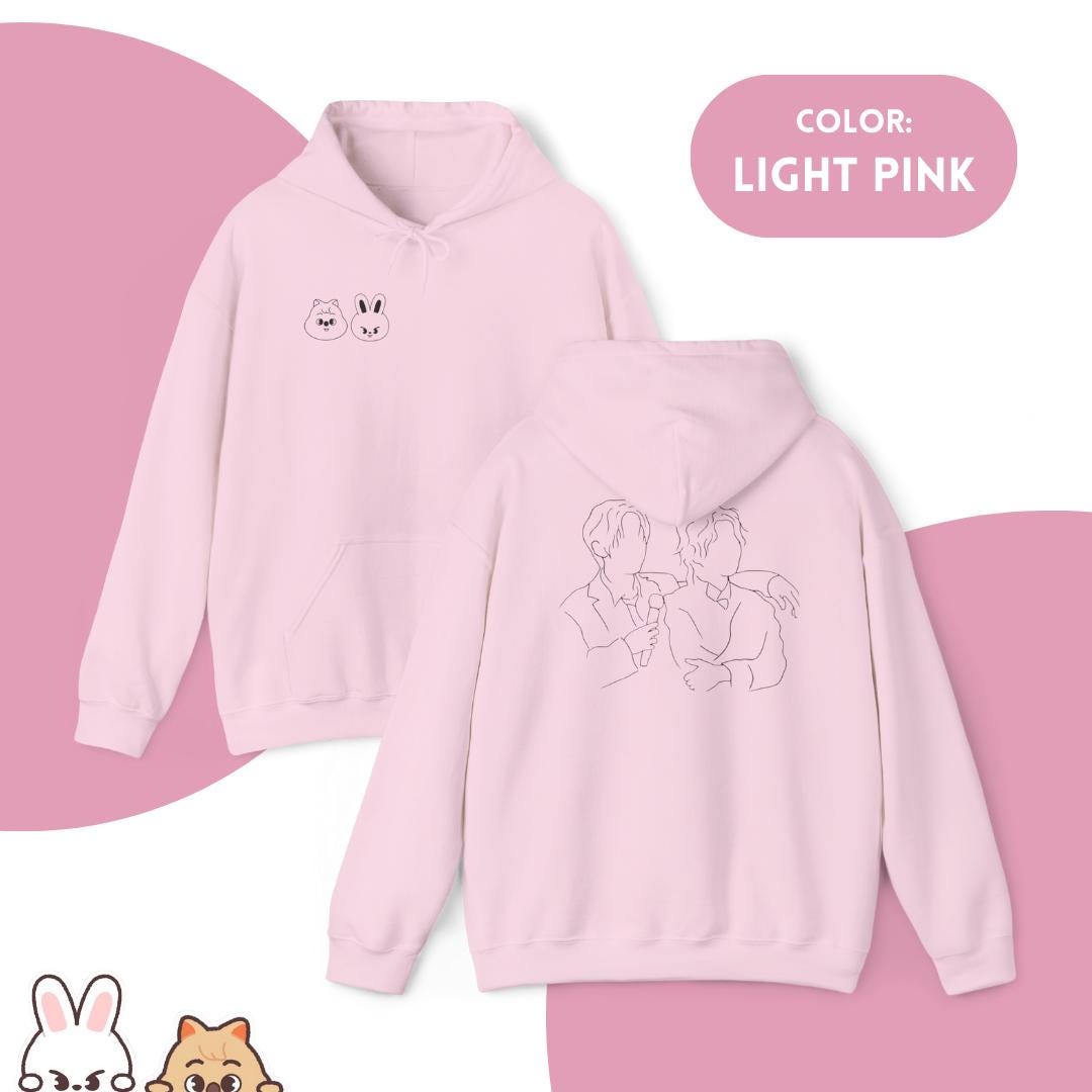 Stray Kids MINSUNG Hoodie / Han Jisung and Lee Know / Han Quokka