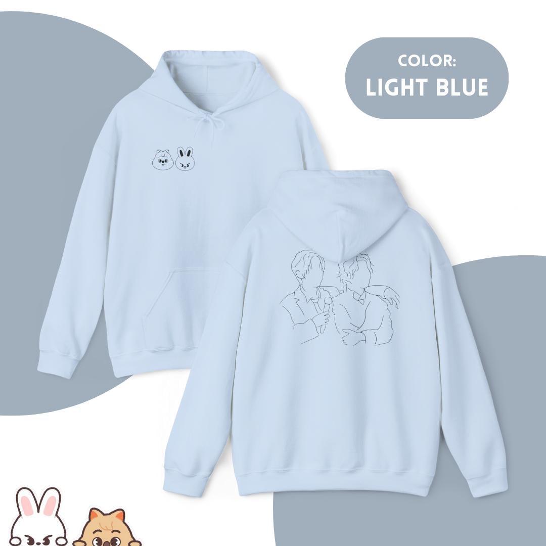 Stray Kids MINSUNG Hoodie / Han Jisung and Lee Know / Han Quokka