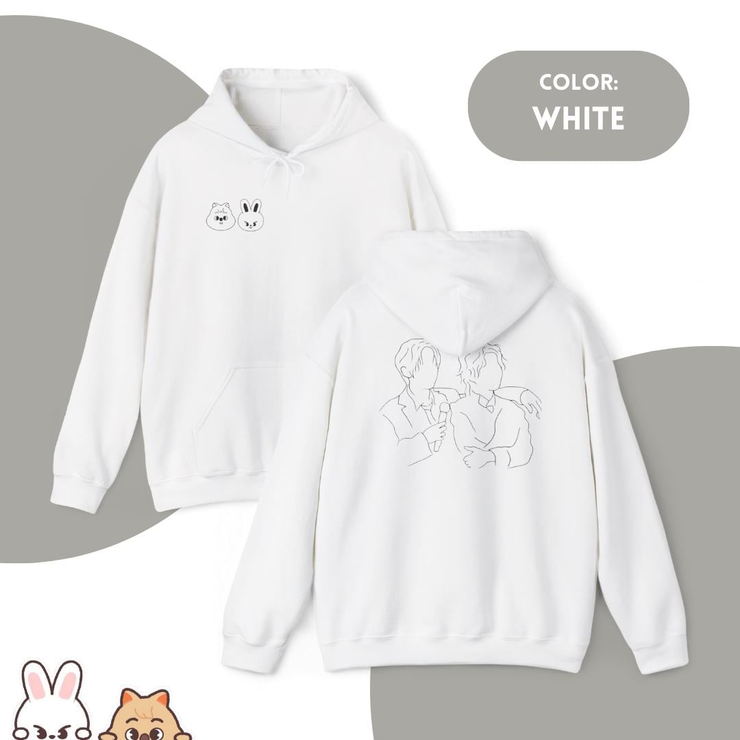 Stray kids MINSUNG パーカー / ハン・ジソンとリー・ノウ / ハン